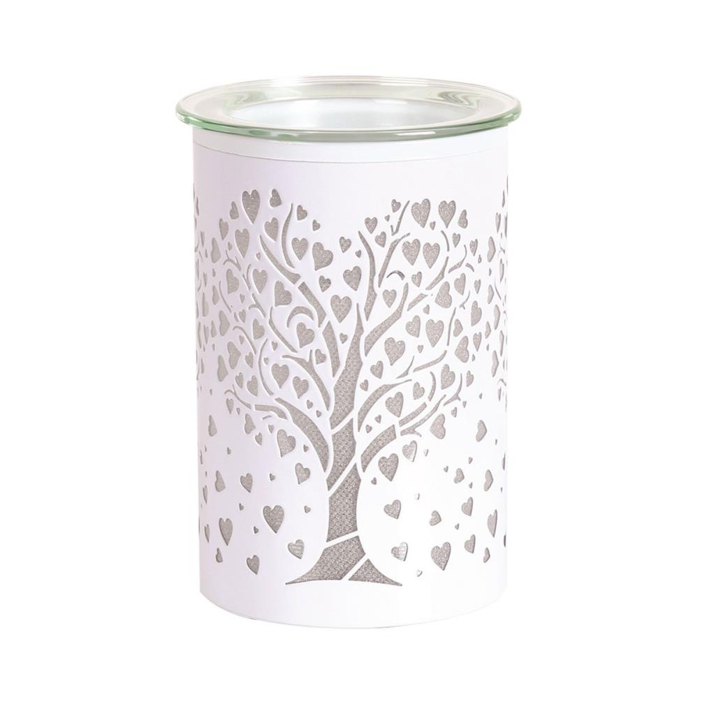 Aroma White Heart Tree Electric Wax Melt Warmer Extra Image 1